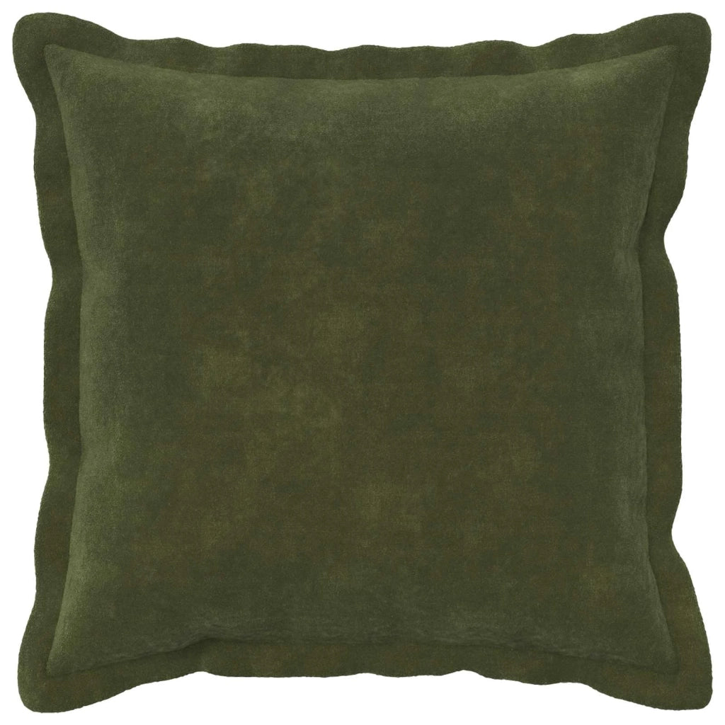 Federa 2 pcs HOUTEN Verde 35 x 35 cm Fleece in microfibra 916499