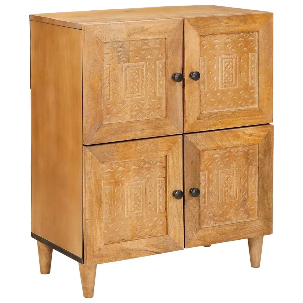 Credenza | Madia | Buffet da pranzo | Armadio da pranzo 60 x 33 x 75 cm Legno di mango massello