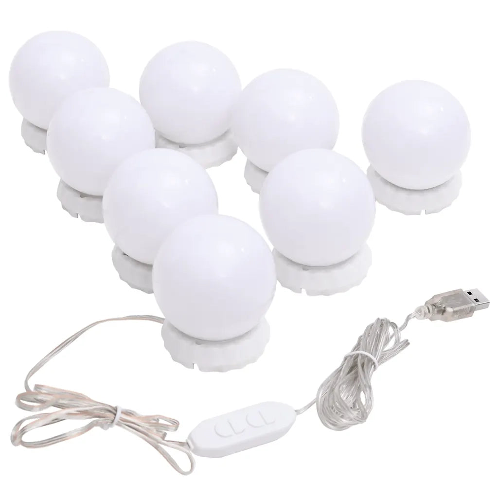 Specchio Parete Rettangolare Senza Cornice con Luci LED Vetro cod mxl 67873