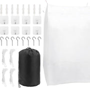 Reticolo antimosche per esterni - rete antivolo per letto outdoor - protezione dagli insetti - forma quadrata - 210 x 220 x 200 cm Tenda antimosche