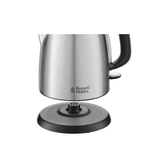 Russell Hobbs 24991-70 Adventure Bollitore Elettrico Compatto 1 L 2400 W Filtro Anticalcare Base 360° colore Nero Acciaio