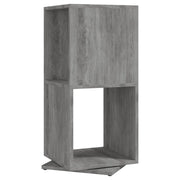 Armadietto Girevole Grigio Cemento 34,5x34,5x75,5cm Truciolato CFW3255835