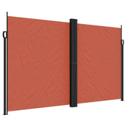 Tenda da Sole | Tenda parasole Laterale Retrattile Terracotta 200x1000 cm
