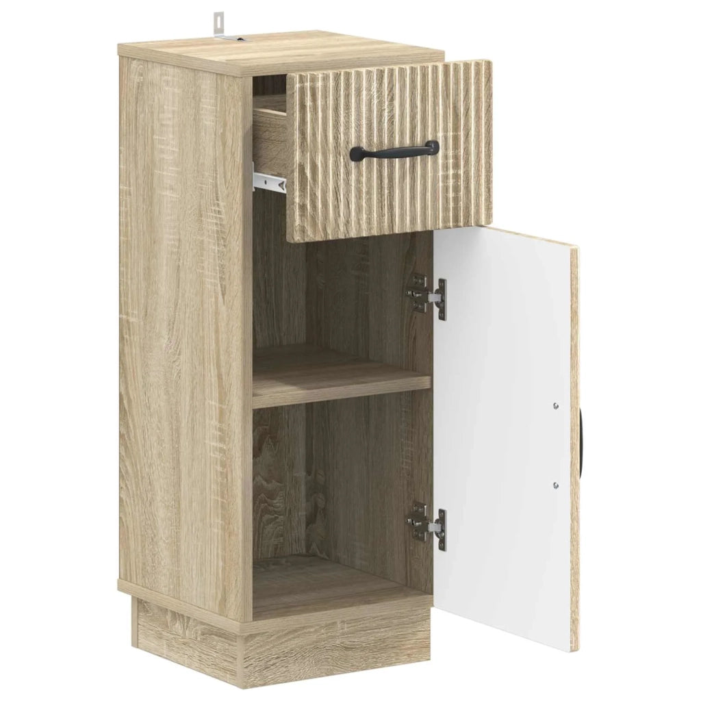 Mobiletto da Bagno HOORN Rovere Sonoma 30 x 31 x 77 cm 897267