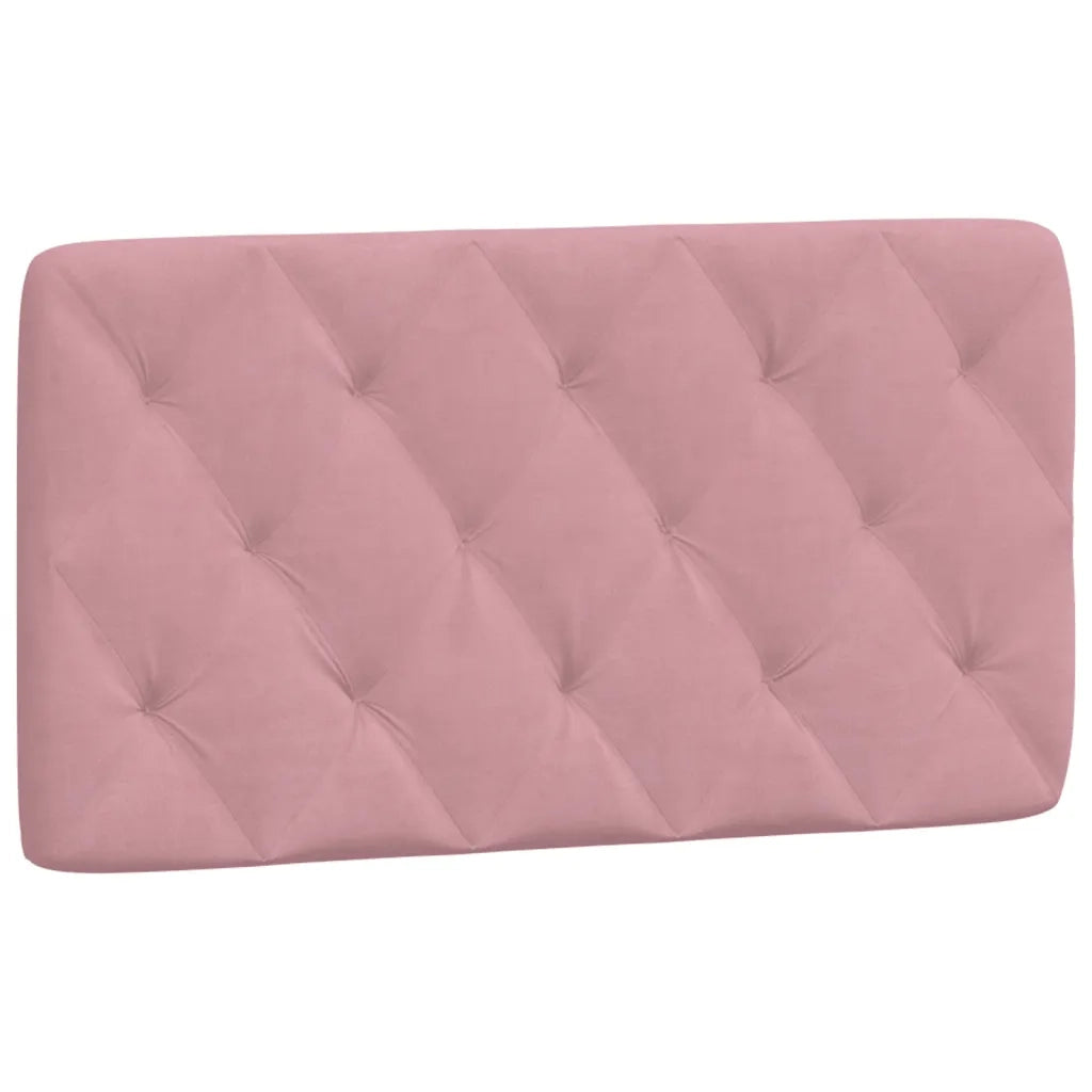 Cuscino Testiera Rosa 100 cm in Velluto CFW9694711