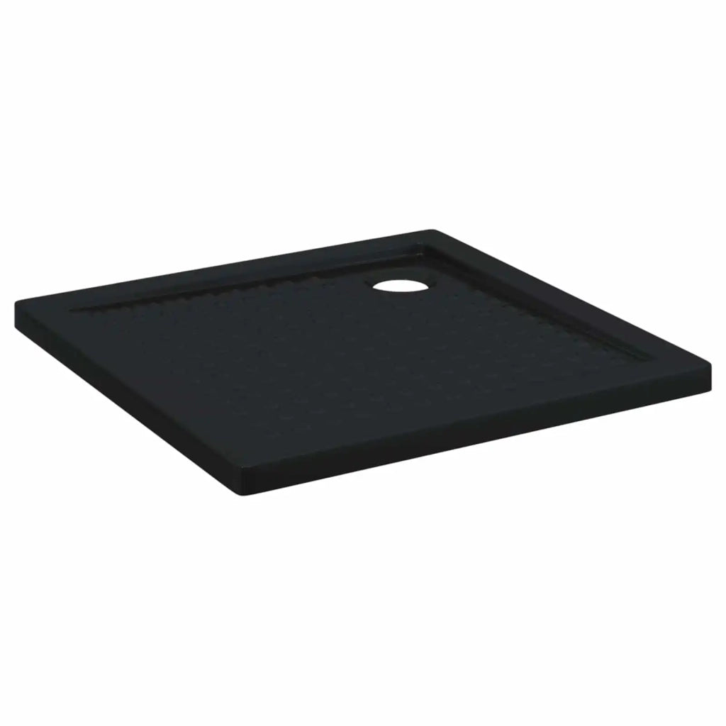 Vassoio base doccia con punti 80 x 80 x 4 cm ABS Nero 42033515