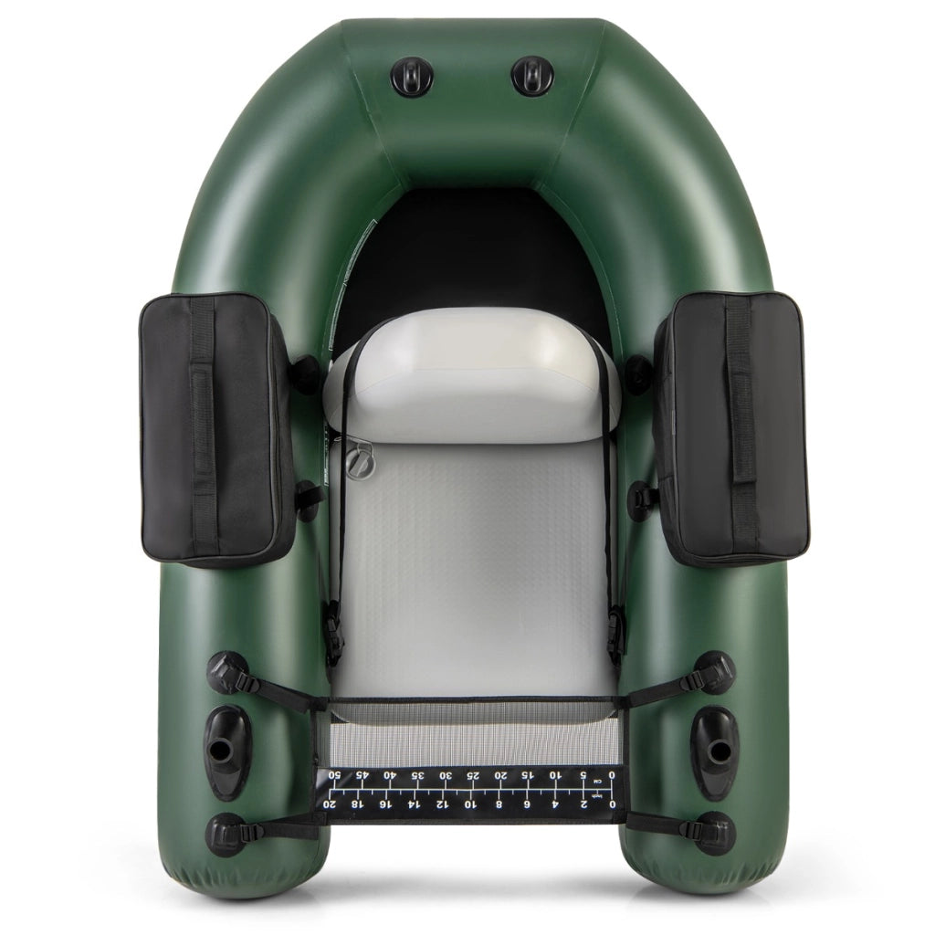 Tubo gonfiabile per la pesca con righello per pesci base da pesca pompa, Tubo galleggiante per la pesca 157x114x35cm-Sport acquatici
