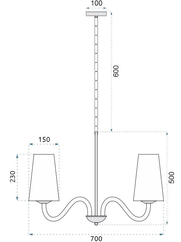 Lampada Pensile Vintage APP753-6