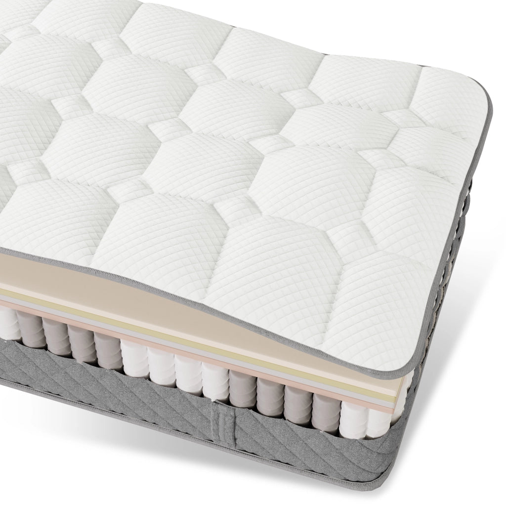 Materasso ortopedico in schiuma fredda bianco 90x200 cm