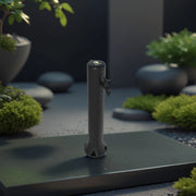 Sined Tritone Fontanella Da Giardino In Hdpe Con Predisposizione Per Attacchi Rapidi Nera Altezza 100 Cm Realizzata In Hdpe