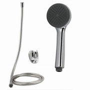 Trade Shop - Kit Bagno Doccetta Tonda Doccino Soffione Doccia Con Laccio 1,8 Mt Staffa 69102 -