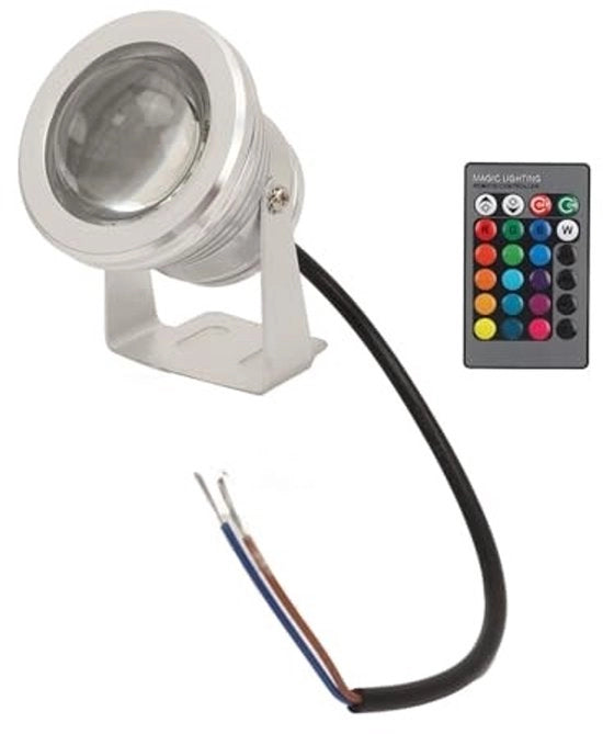 Illuminazione Acquatica con Comando a Distanza - Cambia Colore - Luce Sottomarina - Idratata - Illuminazione Esterna - Decorazione Esterna - Super Brillante - Lampada Sottomarina