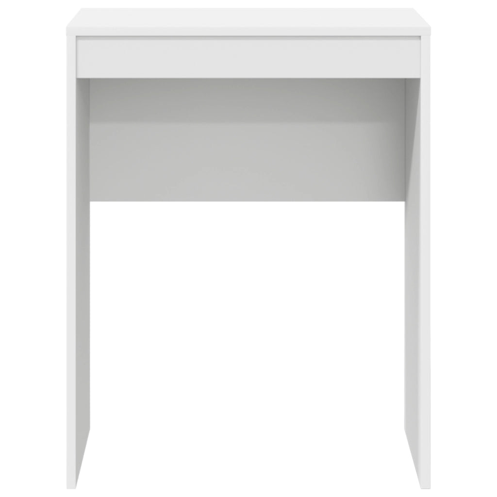 Scrivania Minimalista Bianca Truciolare 60 x 40 x 76 cm Durevole