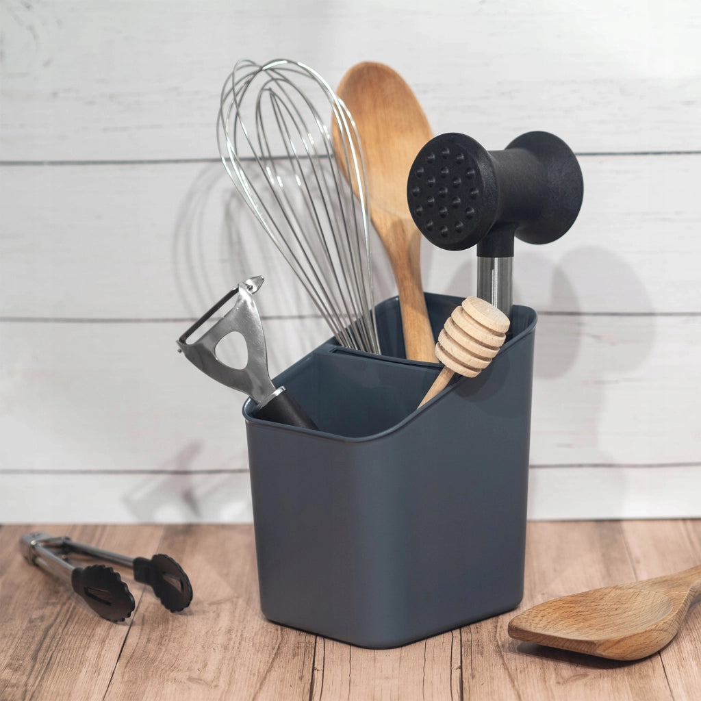 KADAX Scolaposate Organizer per utensili, contenitore in plastica grigio