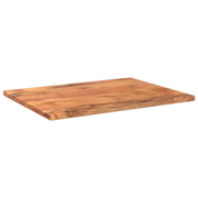 Piano Tavolo 70x60x3,8 cm Rettangolare Legno Massello Acacia 370990