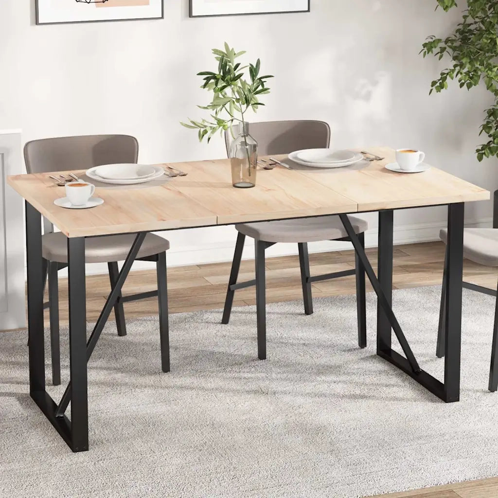 Piani Tavolo | Superficie Tavolo | Piano Scrivania 3 pz 80x47x2,5 cm Rettangolare Legno Massello Pino