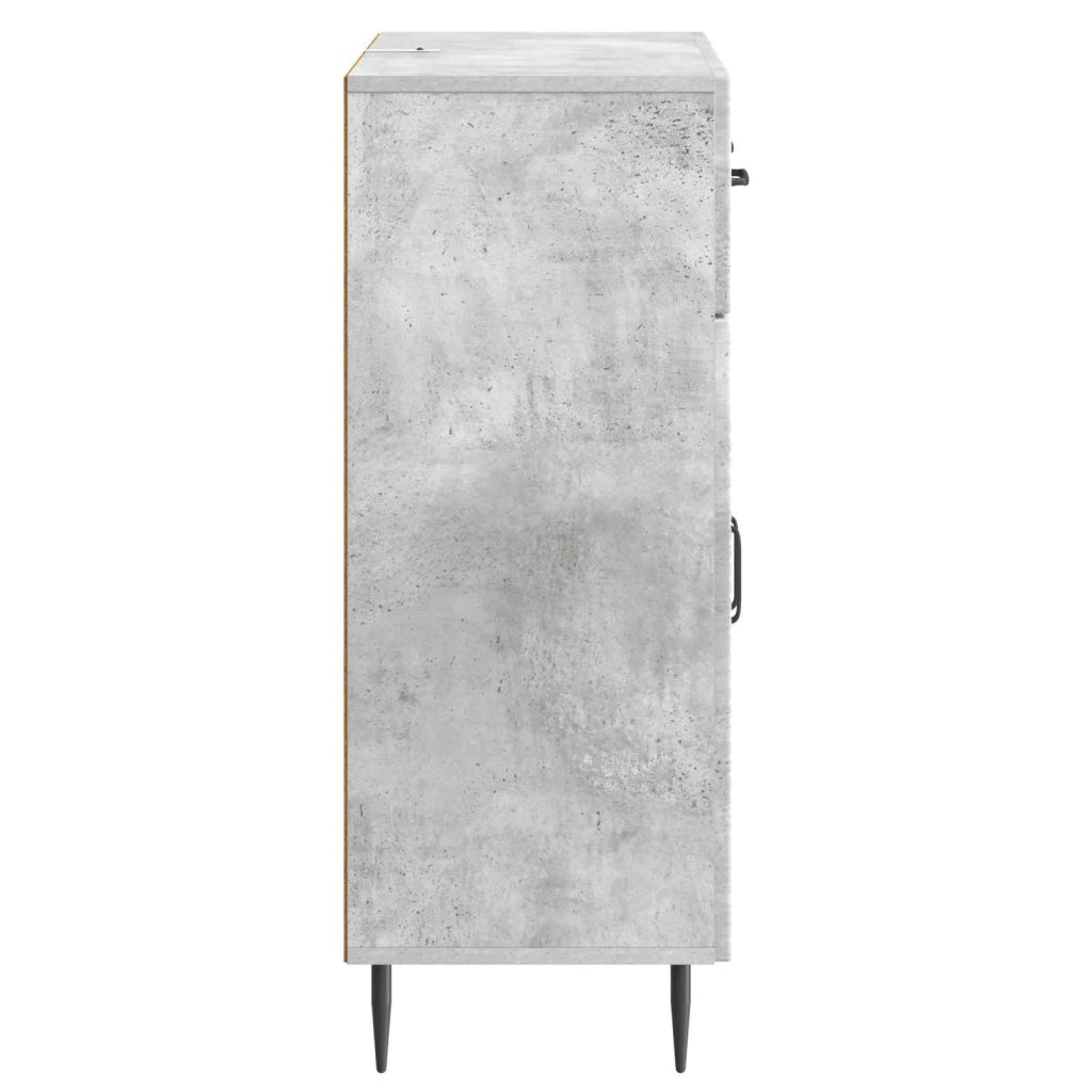 Credenza con cassetto Grigio Cemento 66 x 34,5 x 89,5 cm 894868