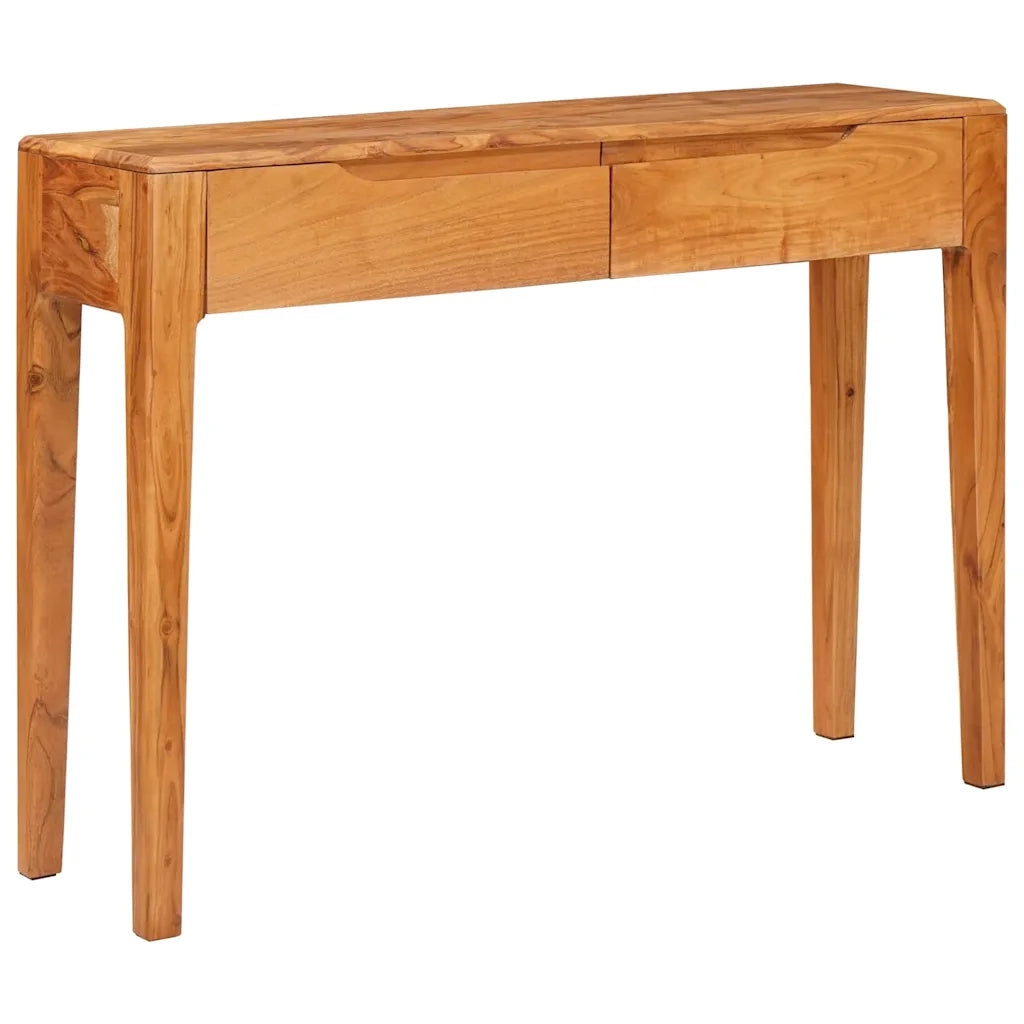 Tavolo consolle con cassetto Marrone 110 x 30 x 80 cm