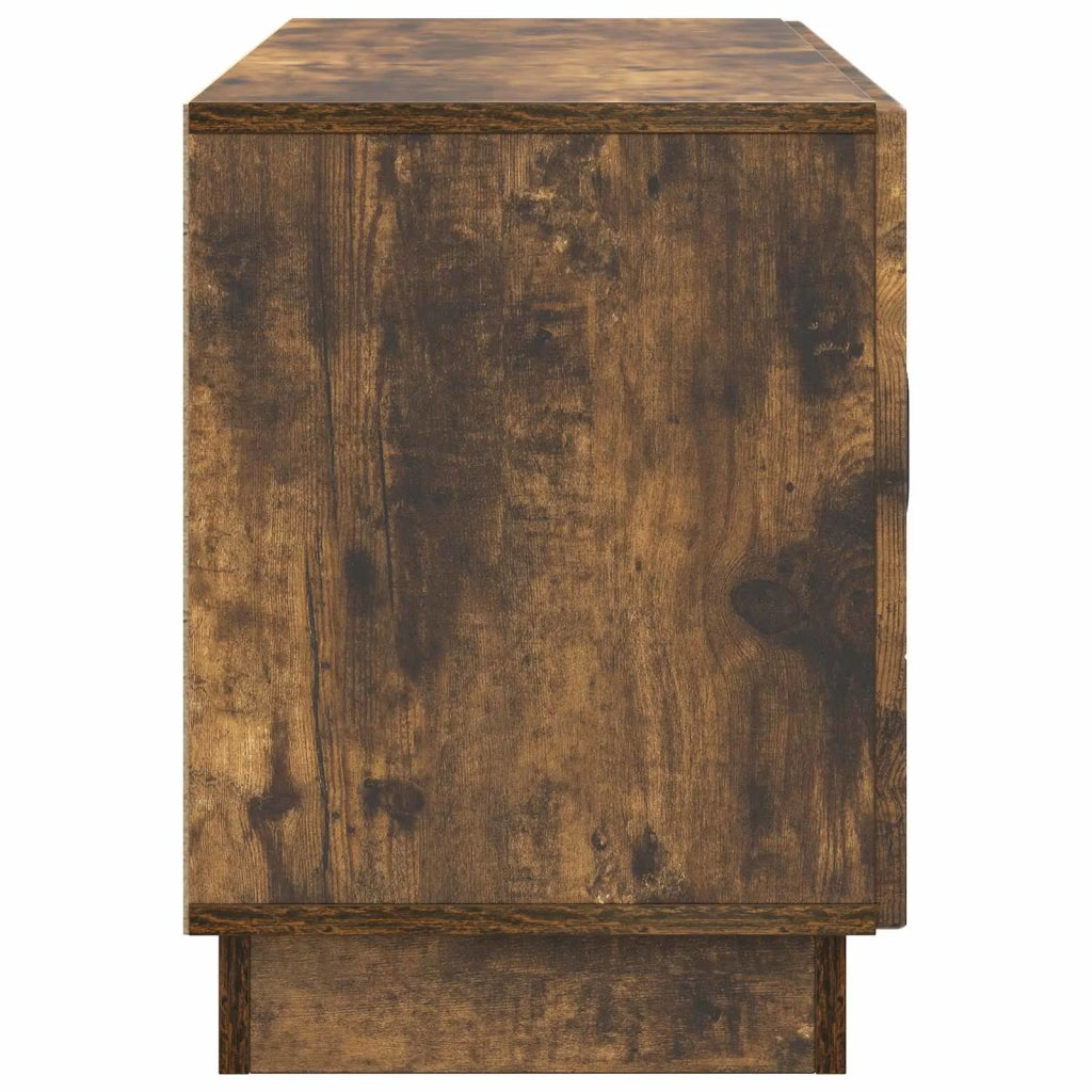 Mobile TV Rovere Fumo 99 x 34,5 x 47 cm Legno ingegnerizzato