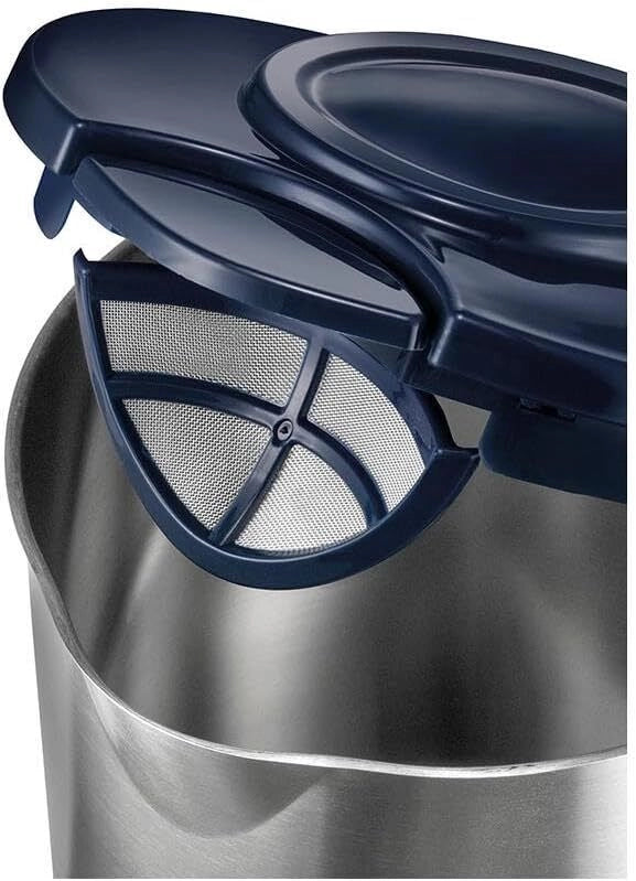 Unold 18018 Bollitore Elettrico 1,5 L 2200 W Elemento Riscaldante Nascosto Base Girevole 360° colore Blu