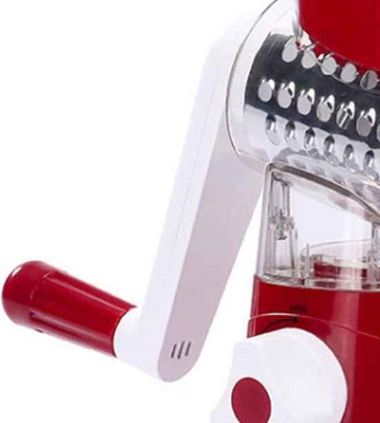 Multifunzionale mandolina per cucina manuale - snidere multifunzionali per verdure con 3 contenitori rimovibili - snidere per patate - forte aspirazione - carote - formaggio - noci - ecc.