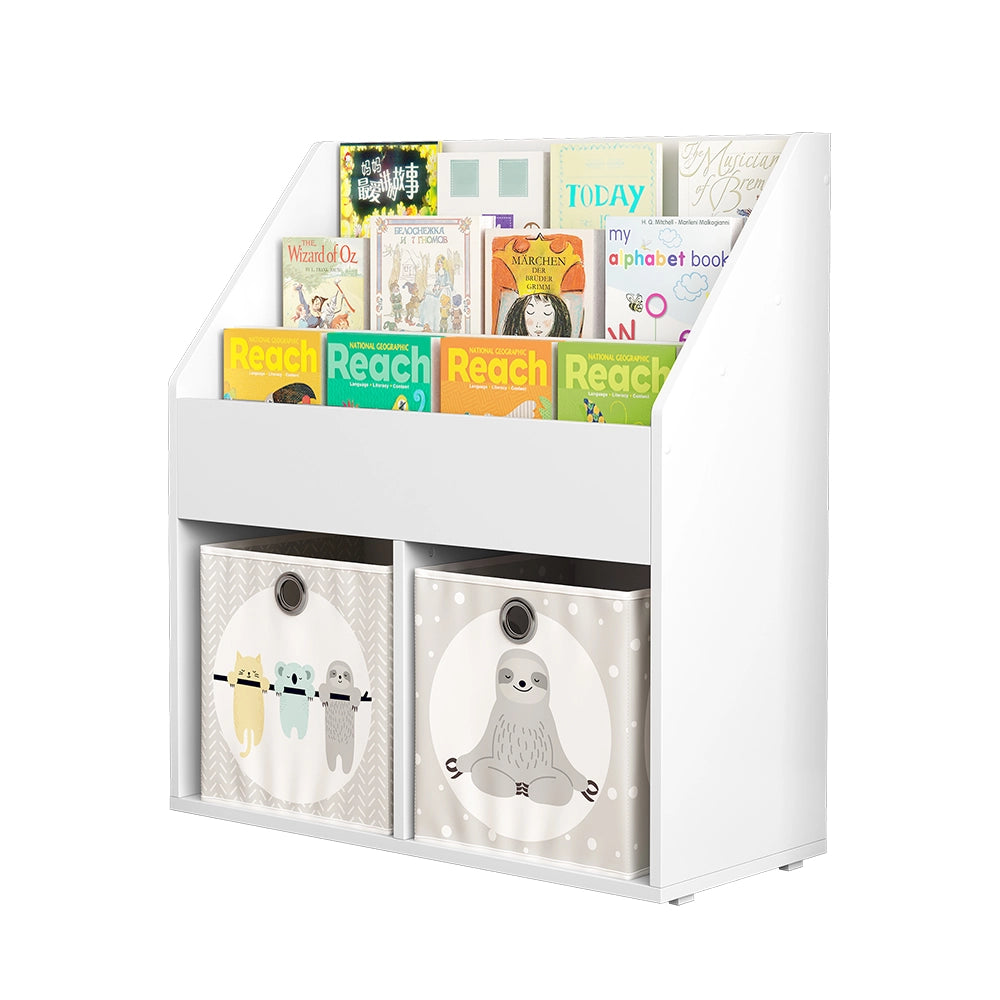 Vicco Libreria bambini Bianco 72 x 79 cm con ampi ripiani