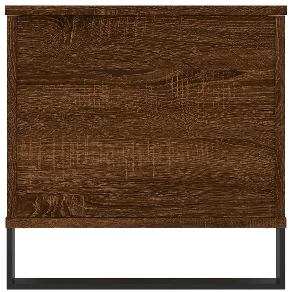 Tavolino Salotto-Tavolino da soggiorno-Tavolo Rovere Marrone 90x44,5x45 cm Legno Multistrato 325006