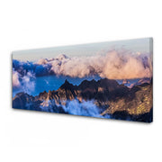 Quadro Moderno su Tela per Soggiorno e Camera da Letto 40x120 cm - Stampa Professionale su Telaio in Legno con Gancio Integrato - Dipinto Panoramico Decorativo da Parete. ASS3-DIS2