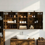 Set di Armadi da Bagno con lo scaffale 3 pcs 140 x 14,5 x 70 cm
