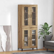 Credenza-Buffet-Armadio da cucina Rovere artigianale 69,5 x 34 x 180 cm 141008