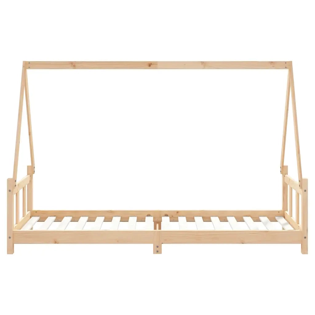 Giroletto per Bambini-Struttura Letto Bambini 90x200 cm in Legno Massello di Pino 795407