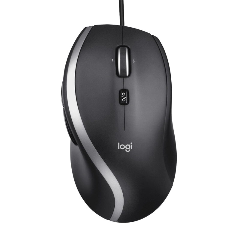ORIGINAL Logitech Accessori per computer nero 910-005784 M500s Advanced Corded Maus