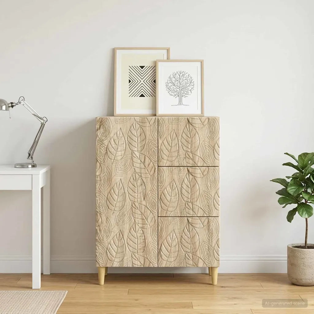 Credenza Rovere Sonoma 66 x 34,5 x 90 cm Legno ingegnerizzato 895087