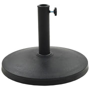 Base per Parasole Rotonda in Poliresina 10 kg Nera CFW8429151