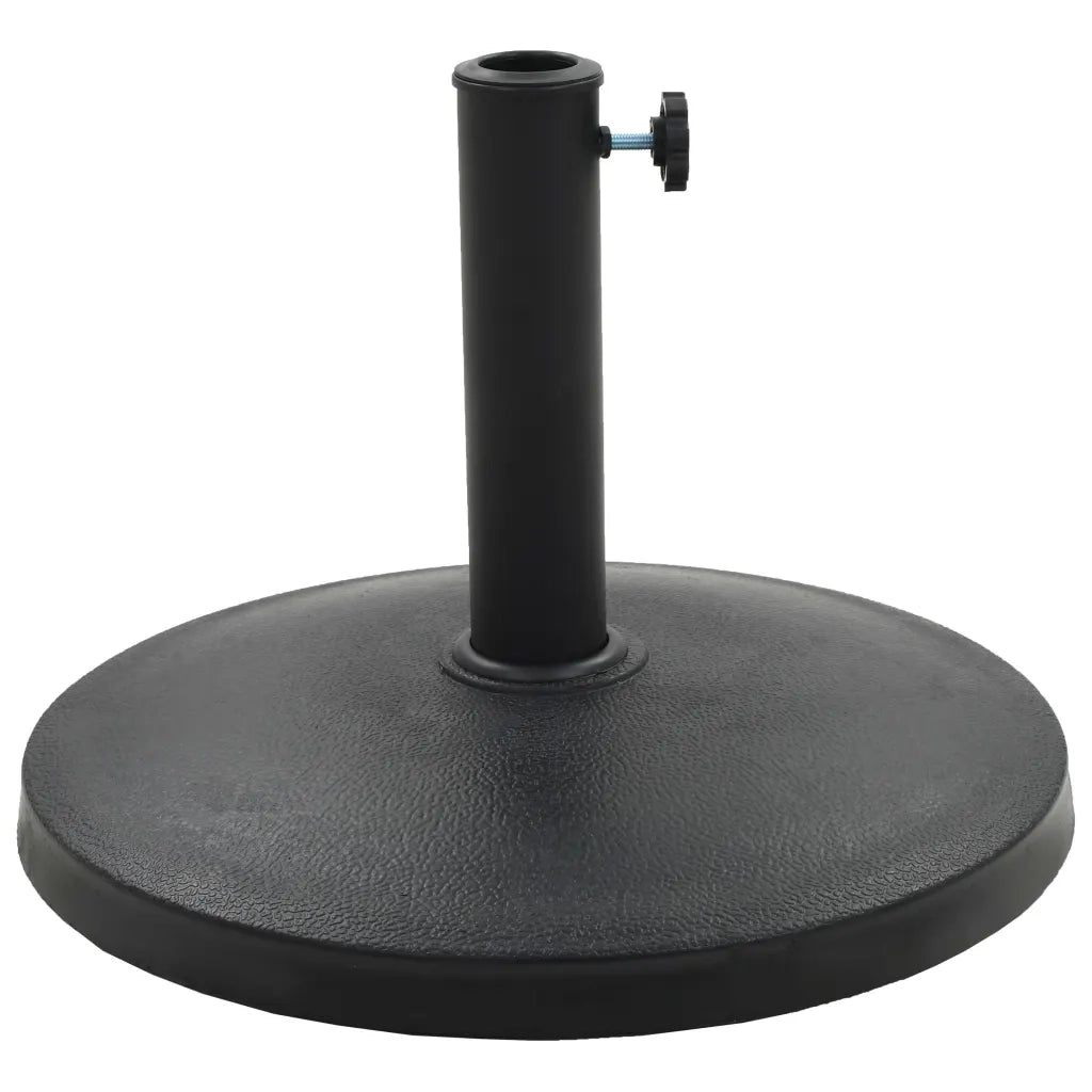 Base per Parasole Rotonda in Poliresina 10 kg Nera CFW8429151