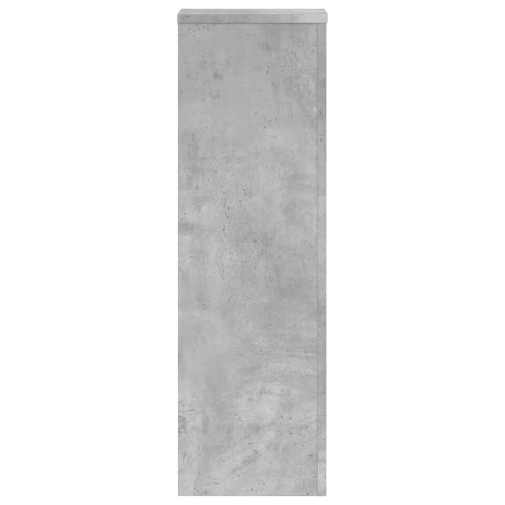 Portavasi mobili per fiori set da 2 legno ingegnerizzato grigio 02_0045336