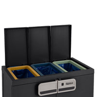 Pattumiera Raccolta Differenziata 3 Scomparti