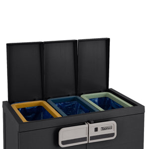 Pattumiera Raccolta Differenziata 3 Scomparti