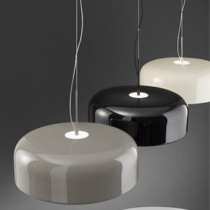 Sospensione Moderna Velia Metallo Grigio Led 20W Dimmerabile Ip20