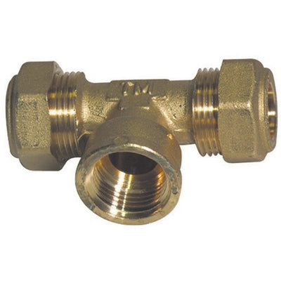 RACCORDO A TEE  O-RING FEMMINA TIEMME GAS- 1/2 x 14- TIEMM- pezzi 1