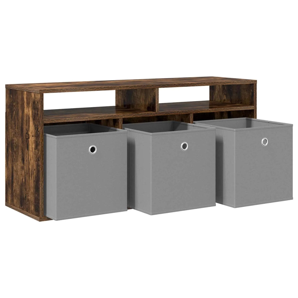 Lowboard con cassetto Rovere fum¨¦ 102 x 32 x 48,5 cm CFW9361911