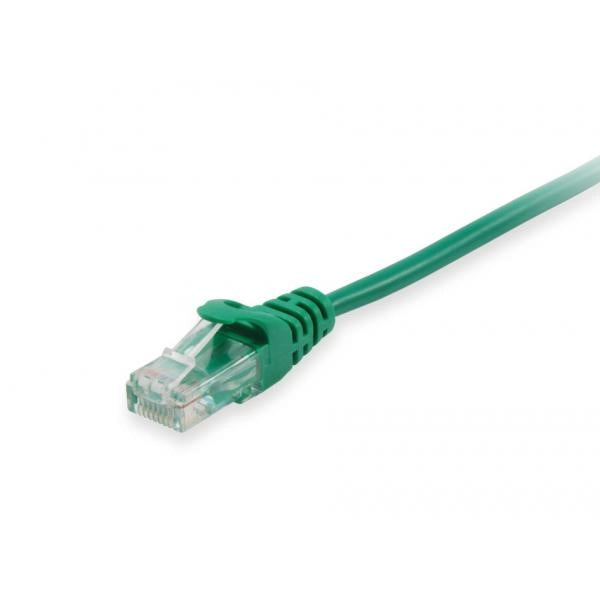 CAVO RETE CAT.6 U/UTP RJ45 1M GREEN