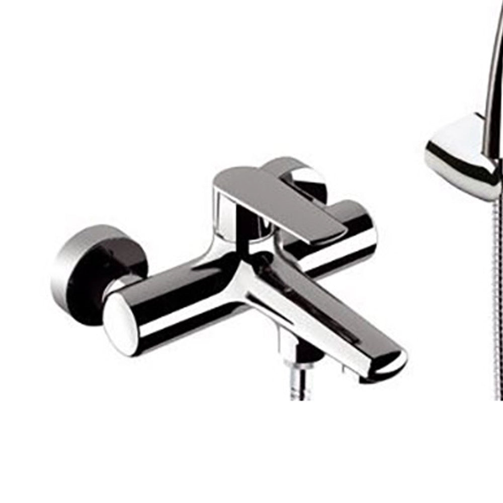 Rubinetto per vasca con kit doccia e flessibile cm 150, serie vanity