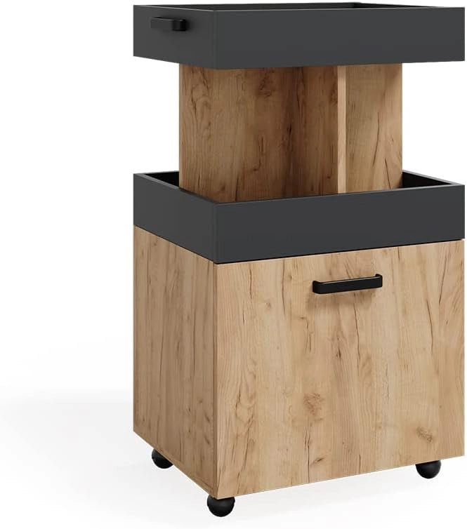 Hausbar - Scaffale per bibite, con porta arrotolabile