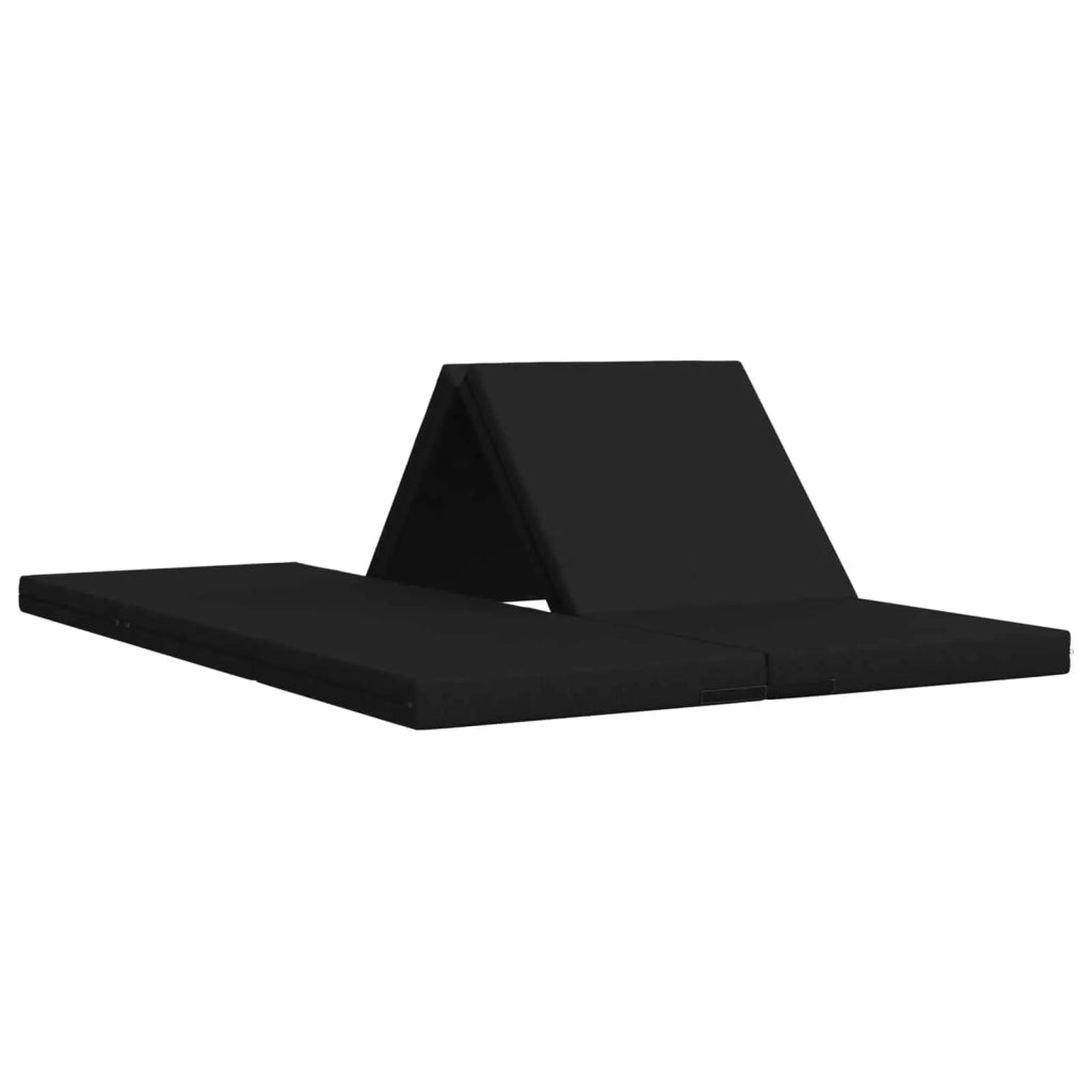 Divano Letto Pieghevole 140 x 67 x 45 cm Nero 900270