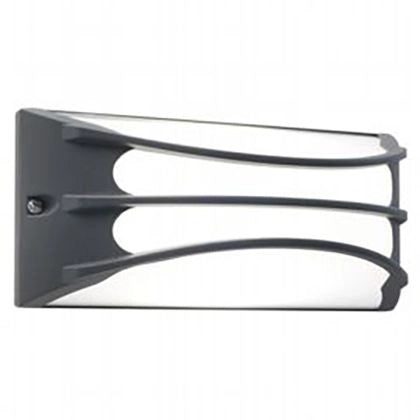Applique 10W Led 4000K linea bra grafite