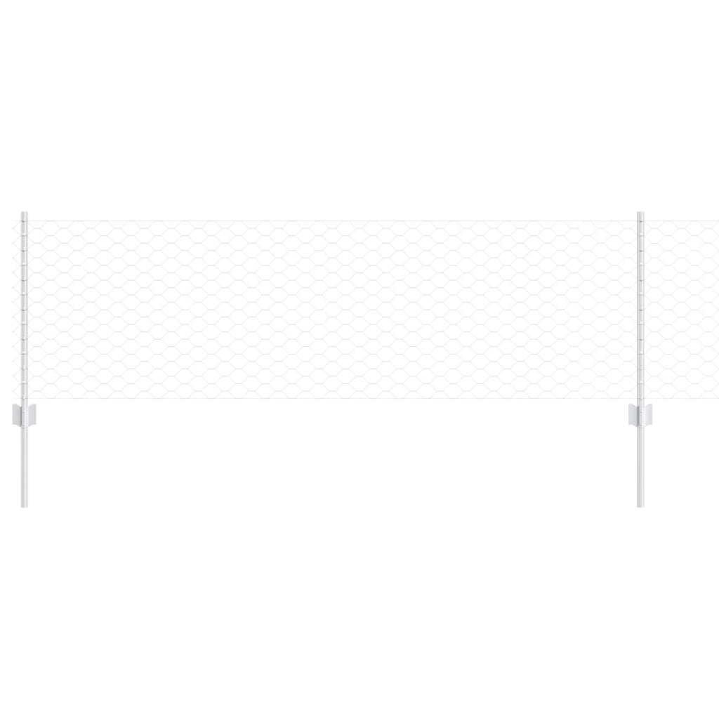 Pali per Recinto  11 pz U-Channel 60 cm Acciaio Galvanizzato