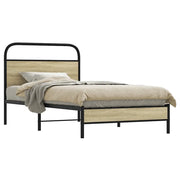 Giroletto senza Materasso Rovere Sonoma 107x203cm in Truciolato 4100406
