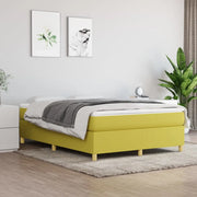 Struttura Letto a Rete a Molle Verde 140x200 cm in Tessuto 3120968