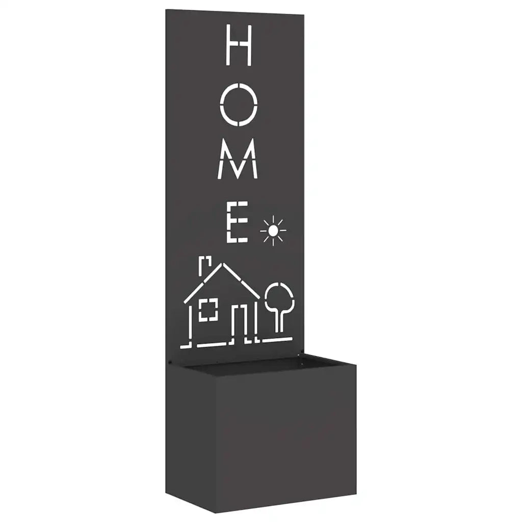 Schermo per privacy in giardino Traforo Nero 50 x 150 cm CFW8863981